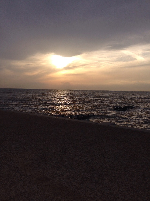 Photo of a beautiful sunset.