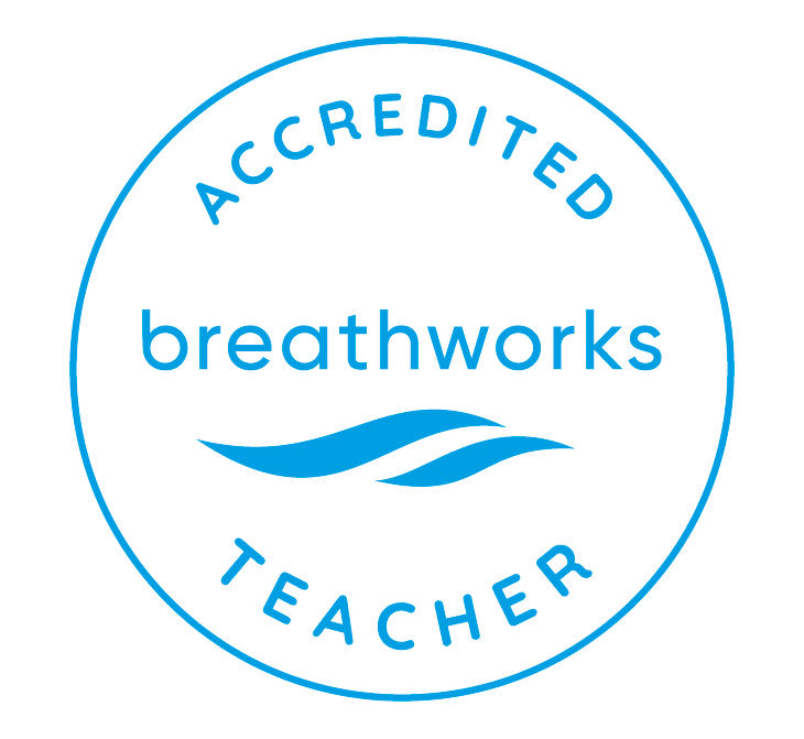 Photo of Breathworks Accredited Teacher Logo.